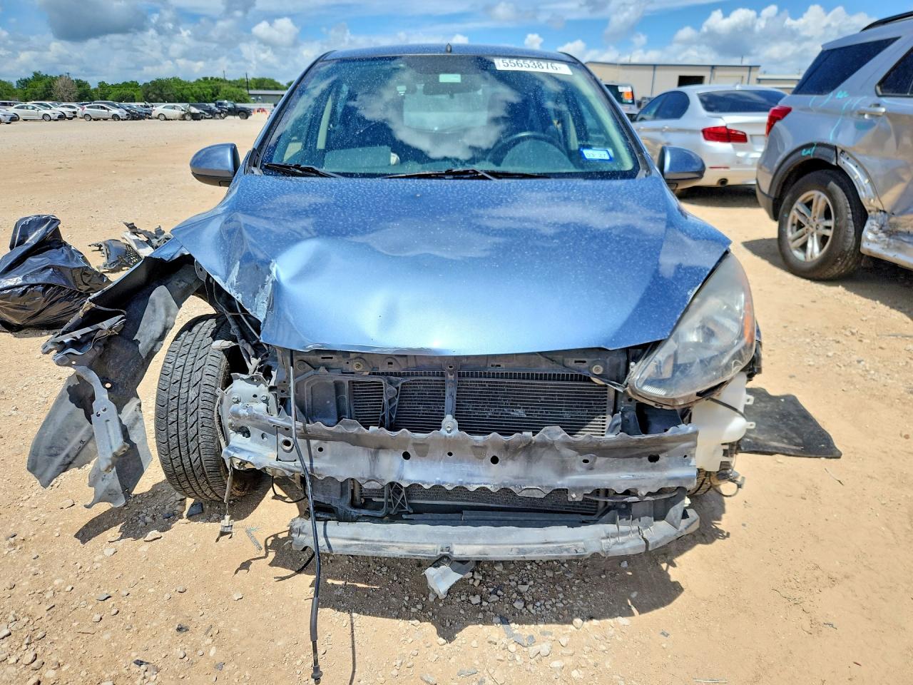 2014 Mazda Mazda2 Sport Blue vin: JM1DE1KY6E0176375