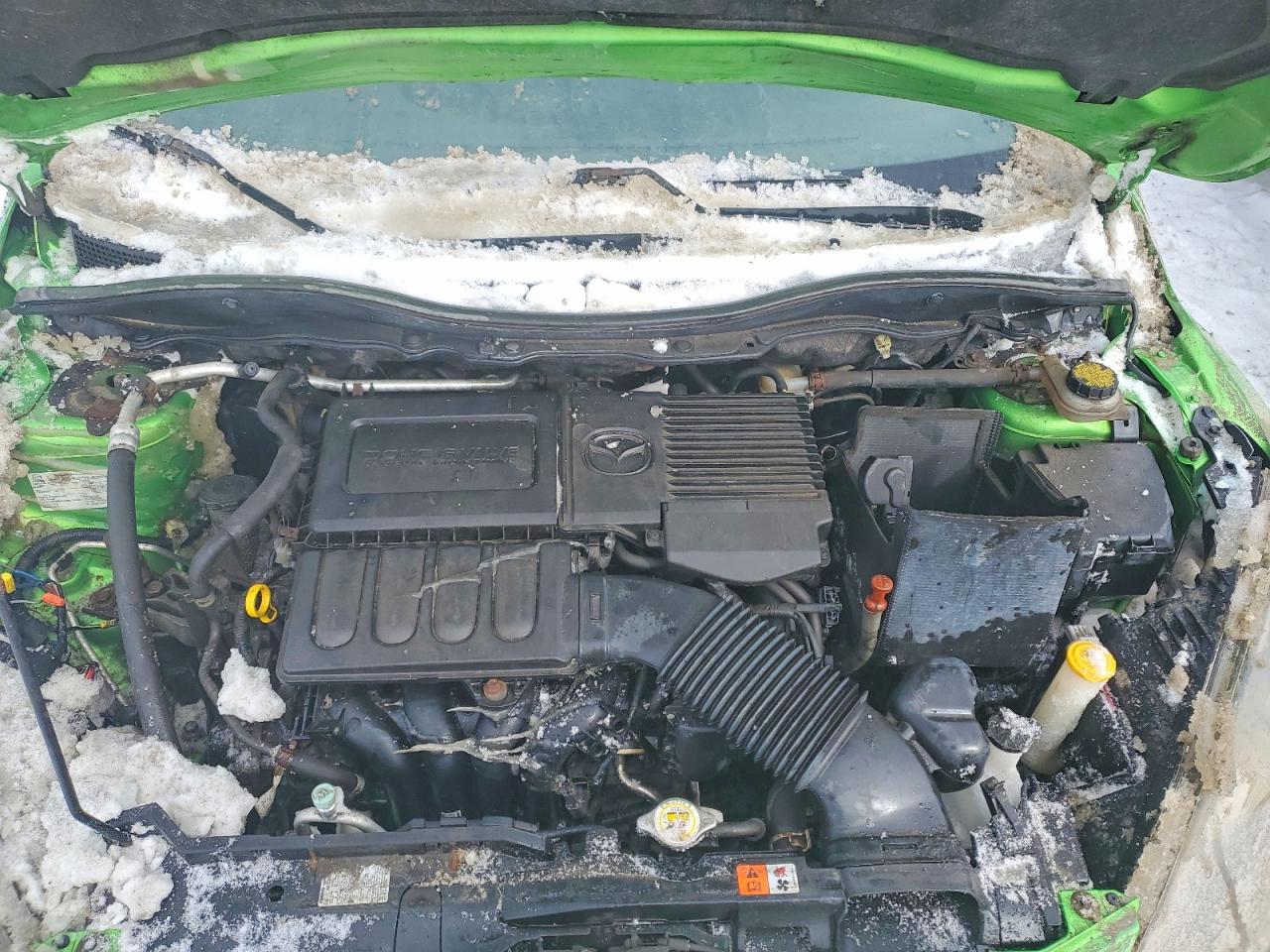 2013 Mazda Mazda 2 Green vin: JM1DE1KY7D0168834