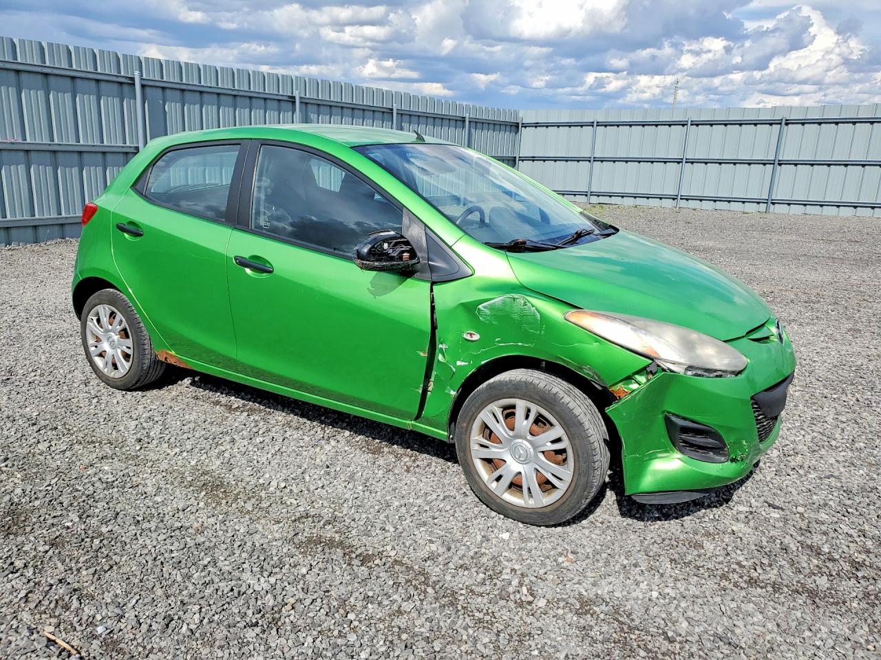 2012 Mazda Mazda2 Green vin: JM1DE1KY8C0143777