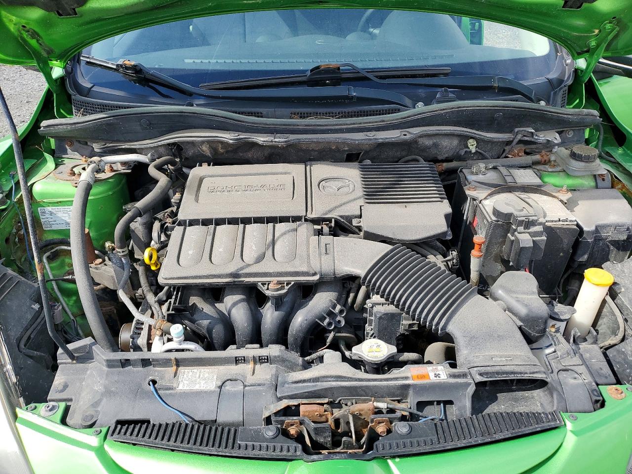 2012 Mazda Mazda2 Green vin: JM1DE1KY8C0143777