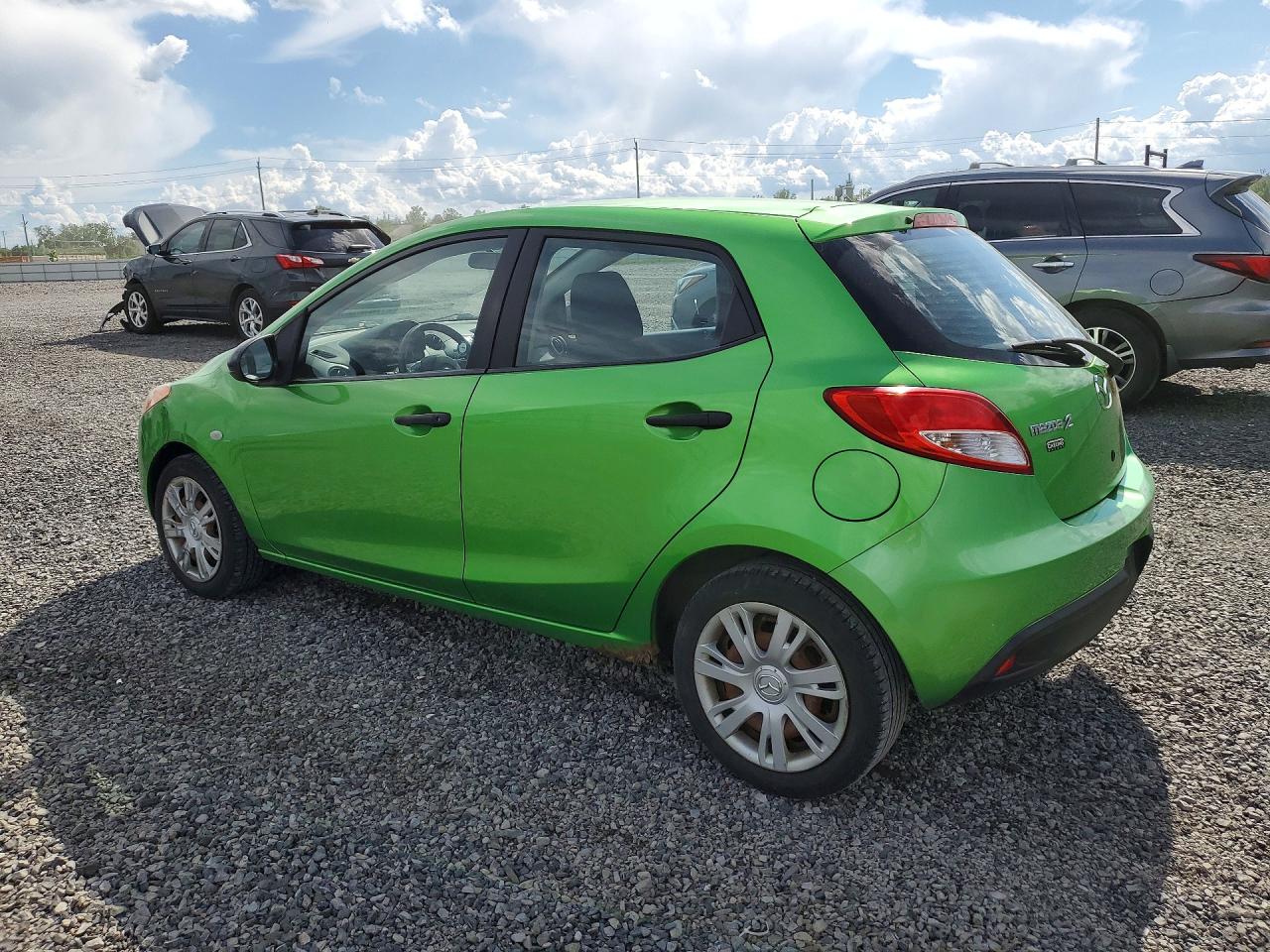 2012 Mazda Mazda2 Green vin: JM1DE1KY8C0143777