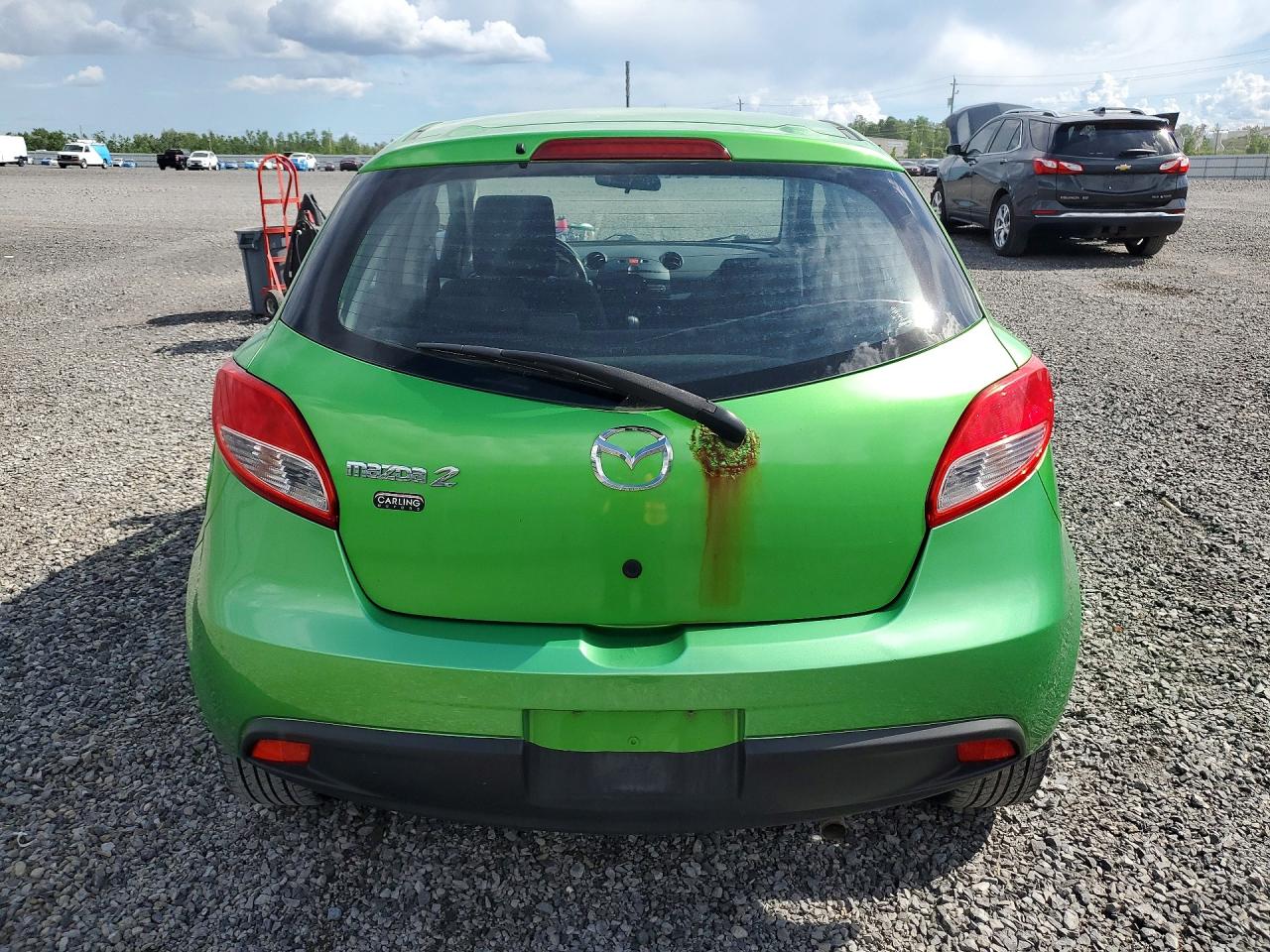2012 Mazda Mazda2 Green vin: JM1DE1KY8C0143777