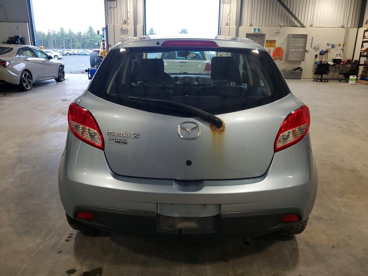 2013 Mazda Mazda2 Gray vin: JM1DE1KY8D0165540