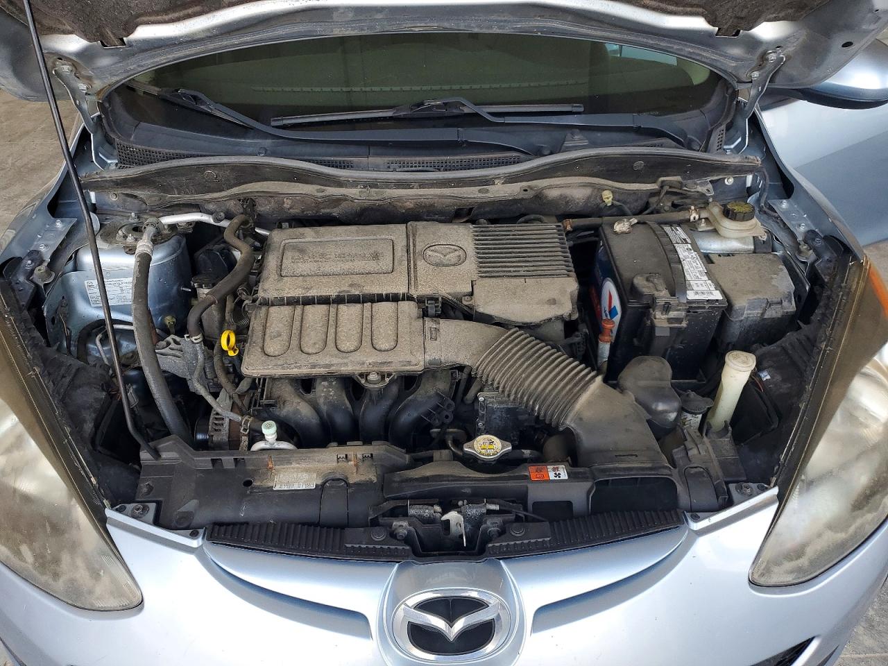 2013 Mazda Mazda2 Blue vin: JM1DE1KY8D0170723