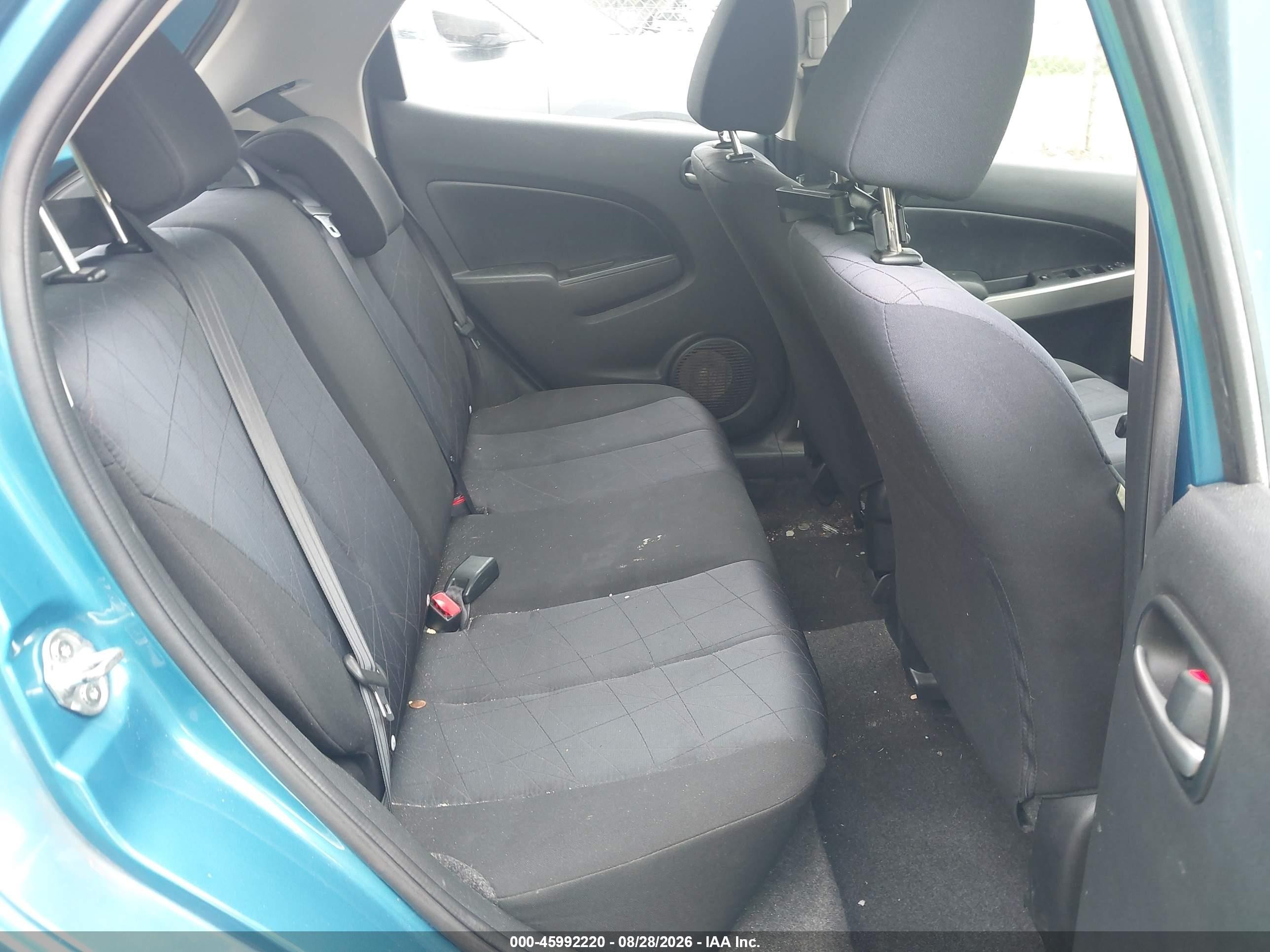 2012 Mazda Mazda2 Sport Blue vin: JM1DE1KYXC0142226