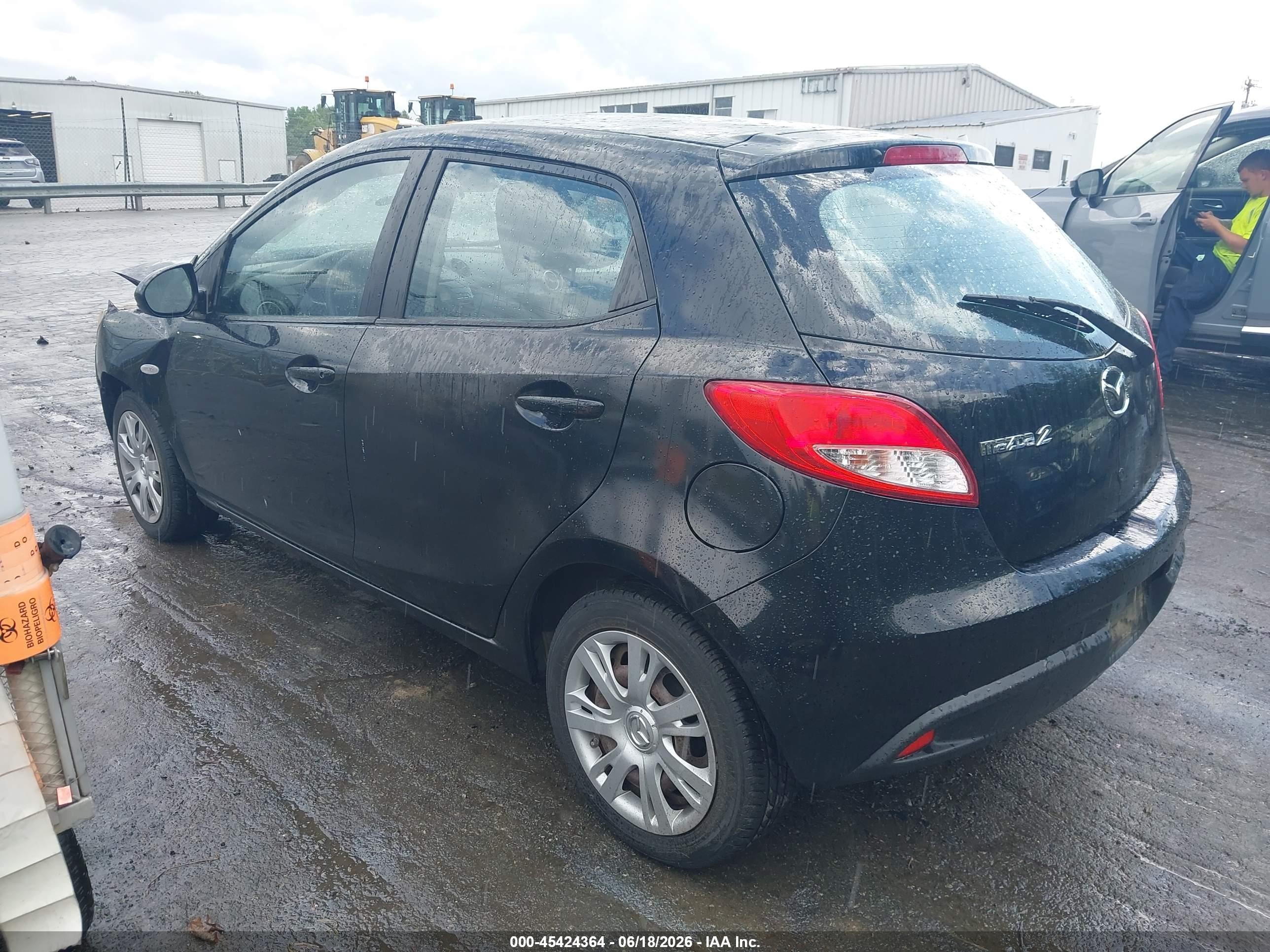 2013 Mazda Mazda2 Sport Black vin: JM1DE1KYXD0159576