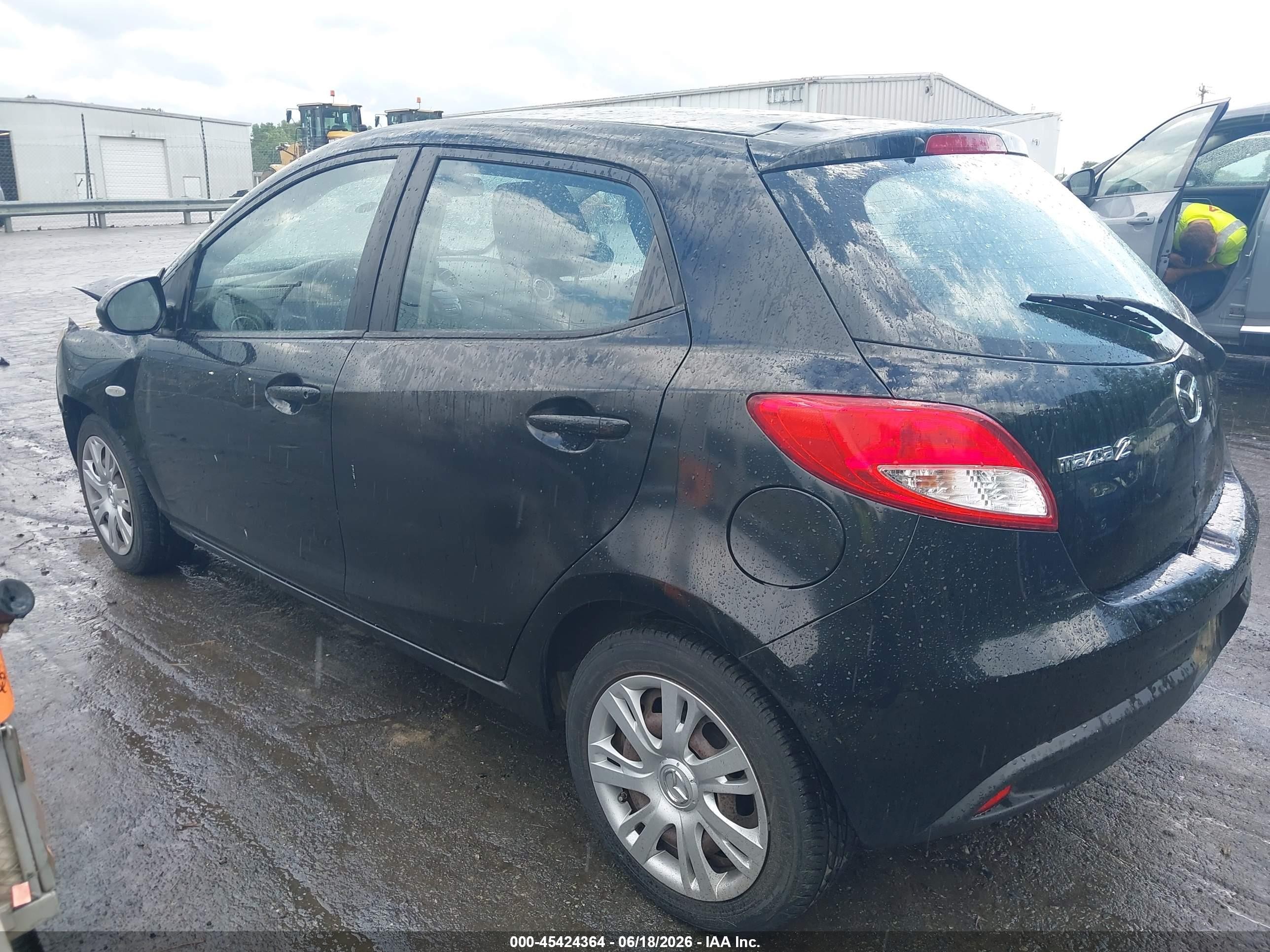 2013 Mazda Mazda2 Sport Black vin: JM1DE1KYXD0159576