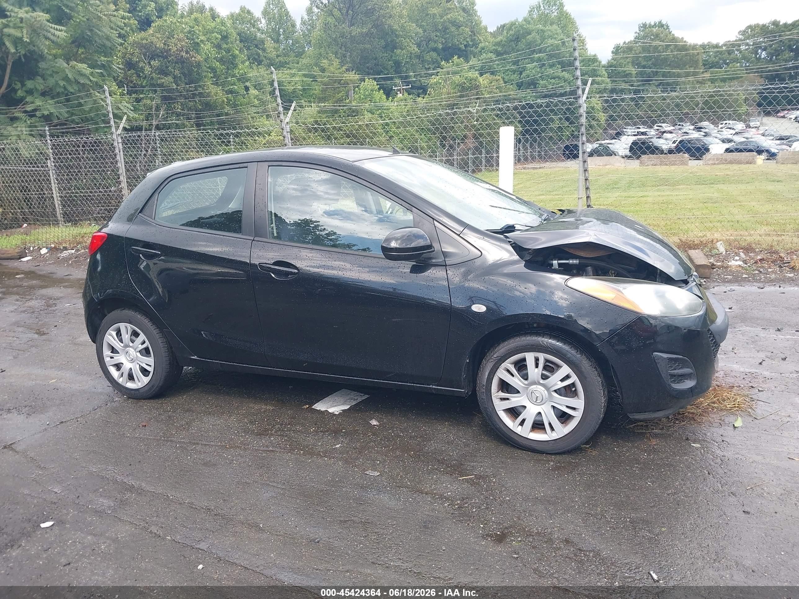 2013 Mazda Mazda2 Sport Black vin: JM1DE1KYXD0159576