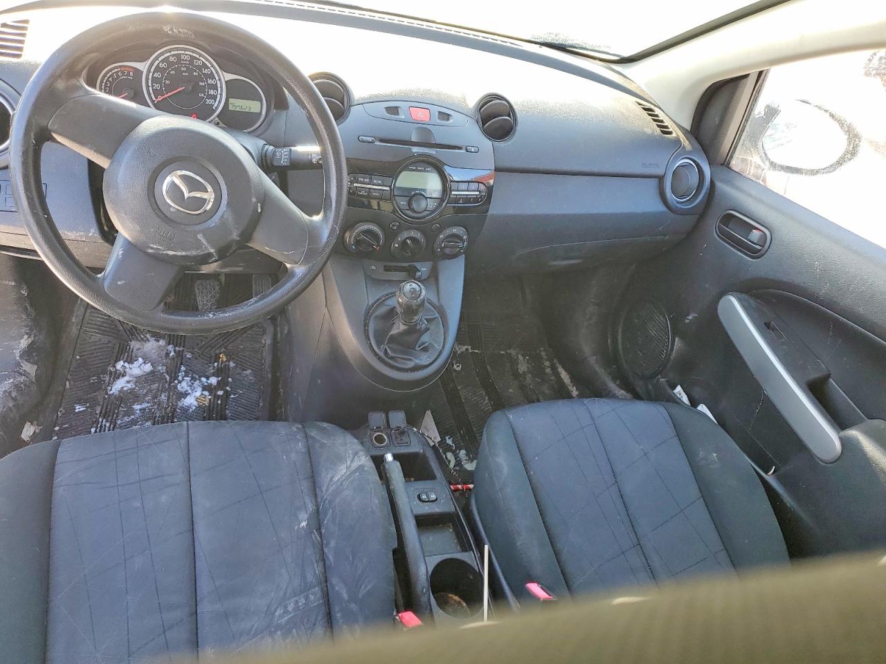 2013 Mazda Mazda 2 Gray vin: JM1DE1KYXD0168634