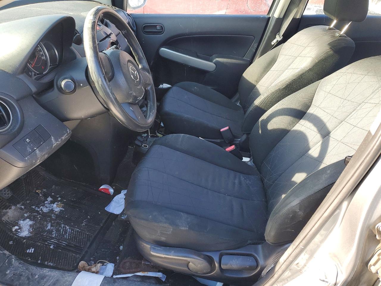 2013 Mazda Mazda 2 Gray vin: JM1DE1KYXD0168634