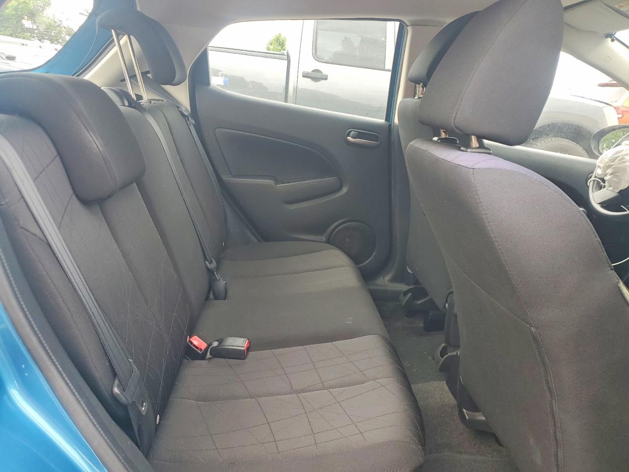 2012 Mazda Mazda2 Blue vin: JM1DE1KZ0C0132958