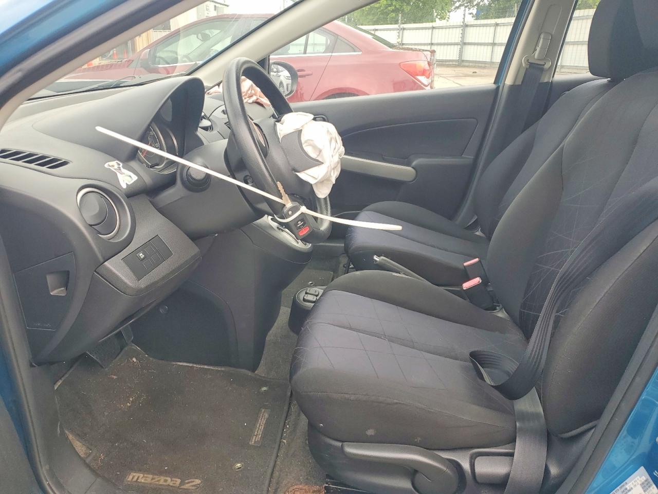 2012 Mazda Mazda2 Blue vin: JM1DE1KZ0C0132958