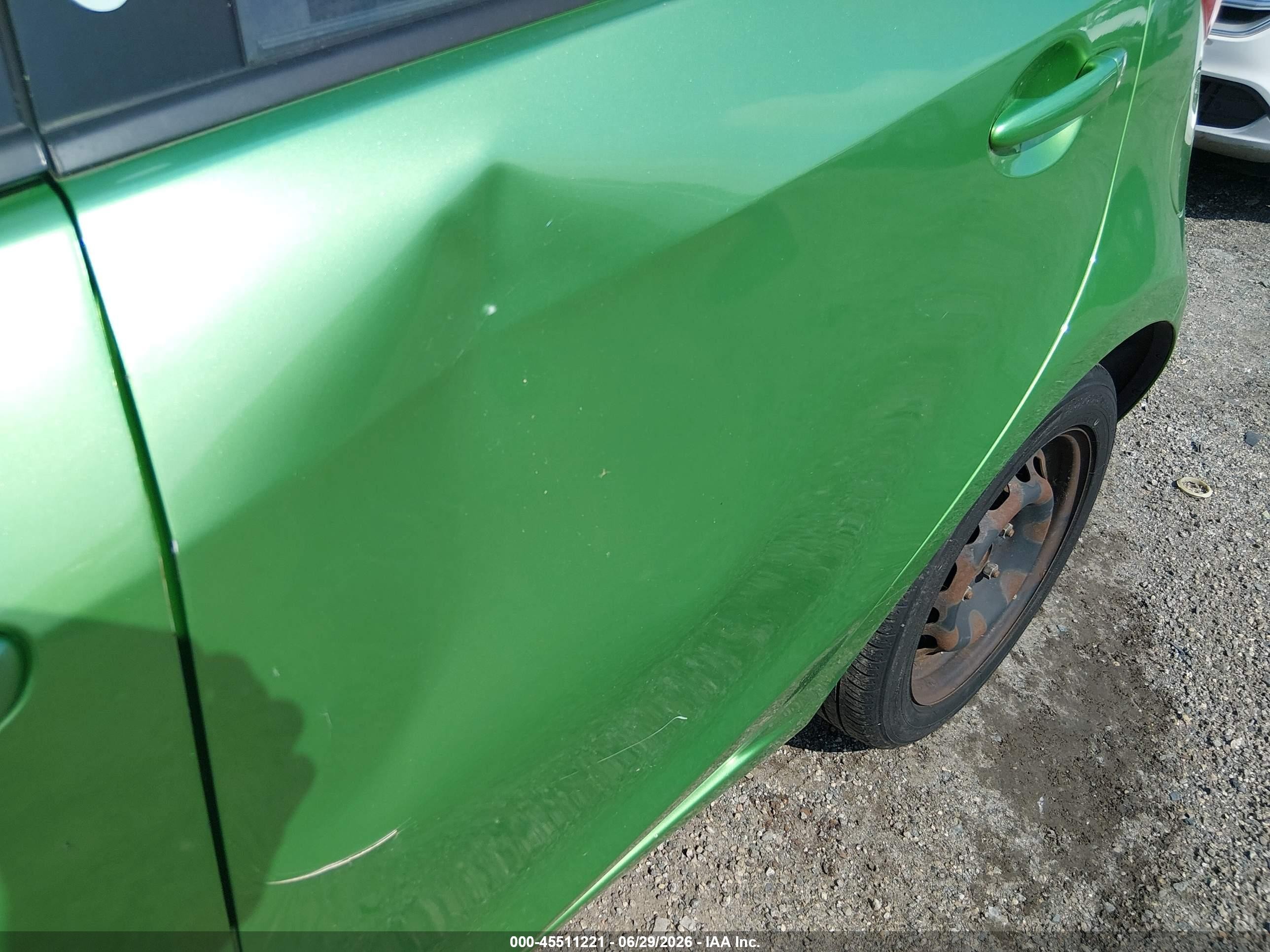 2012 Mazda Mazda2 Sport Green vin: JM1DE1KZ0C0151896