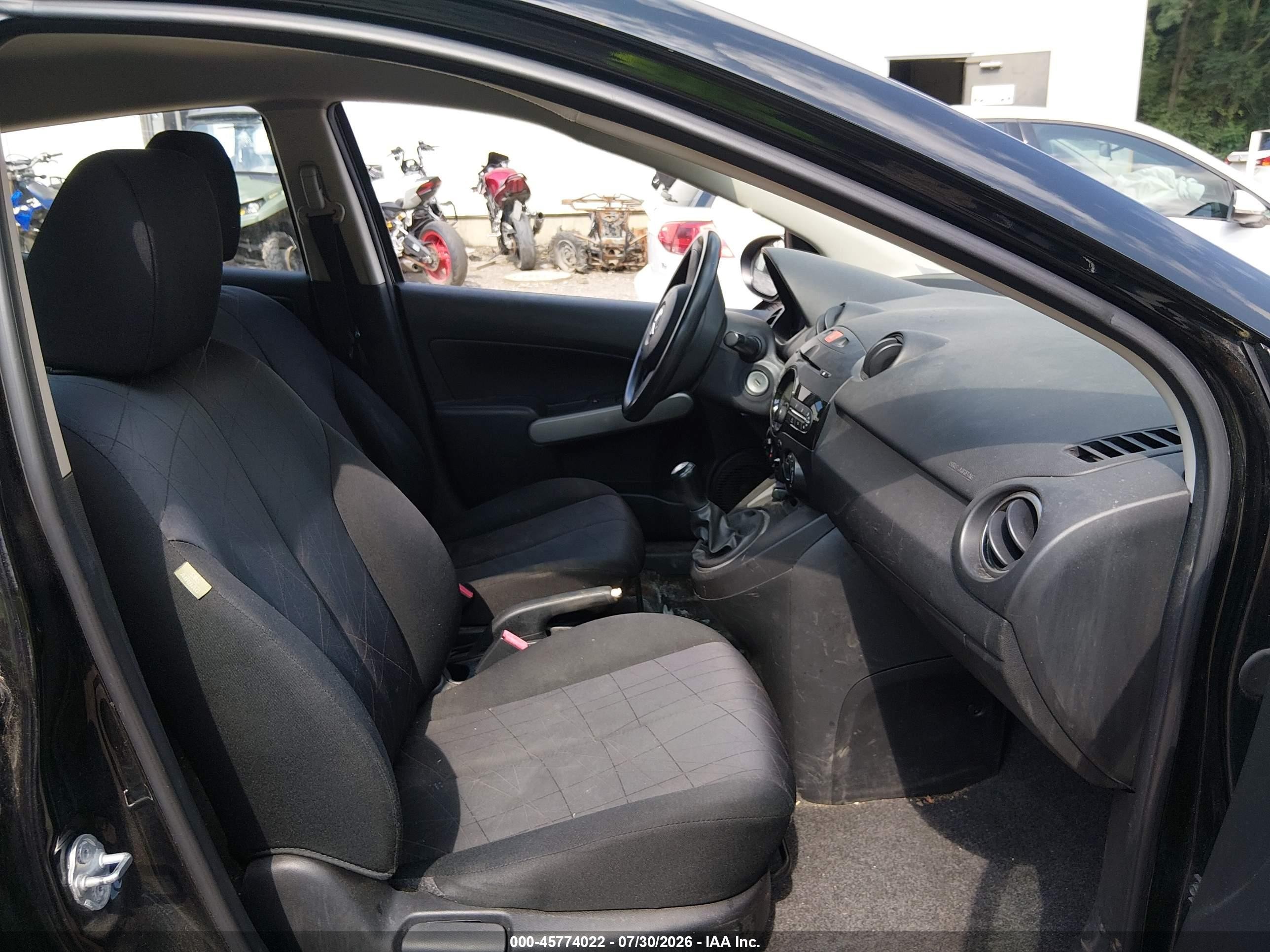 2013 Mazda Mazda2 Sport Black vin: JM1DE1KZ0D0165685