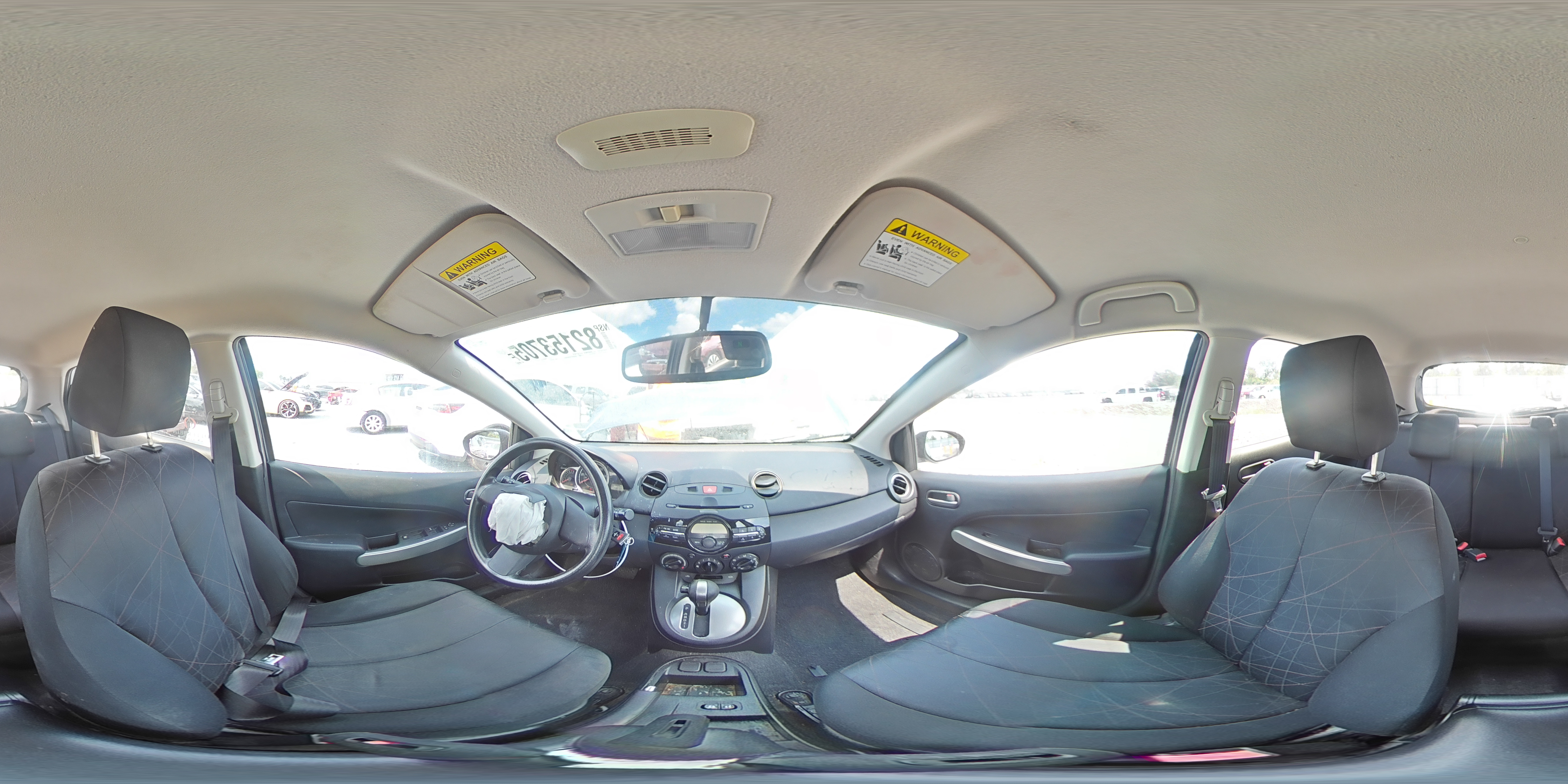 2014 Mazda Mazda2 Sport Синий vin: JM1DE1KZ0E0176316
