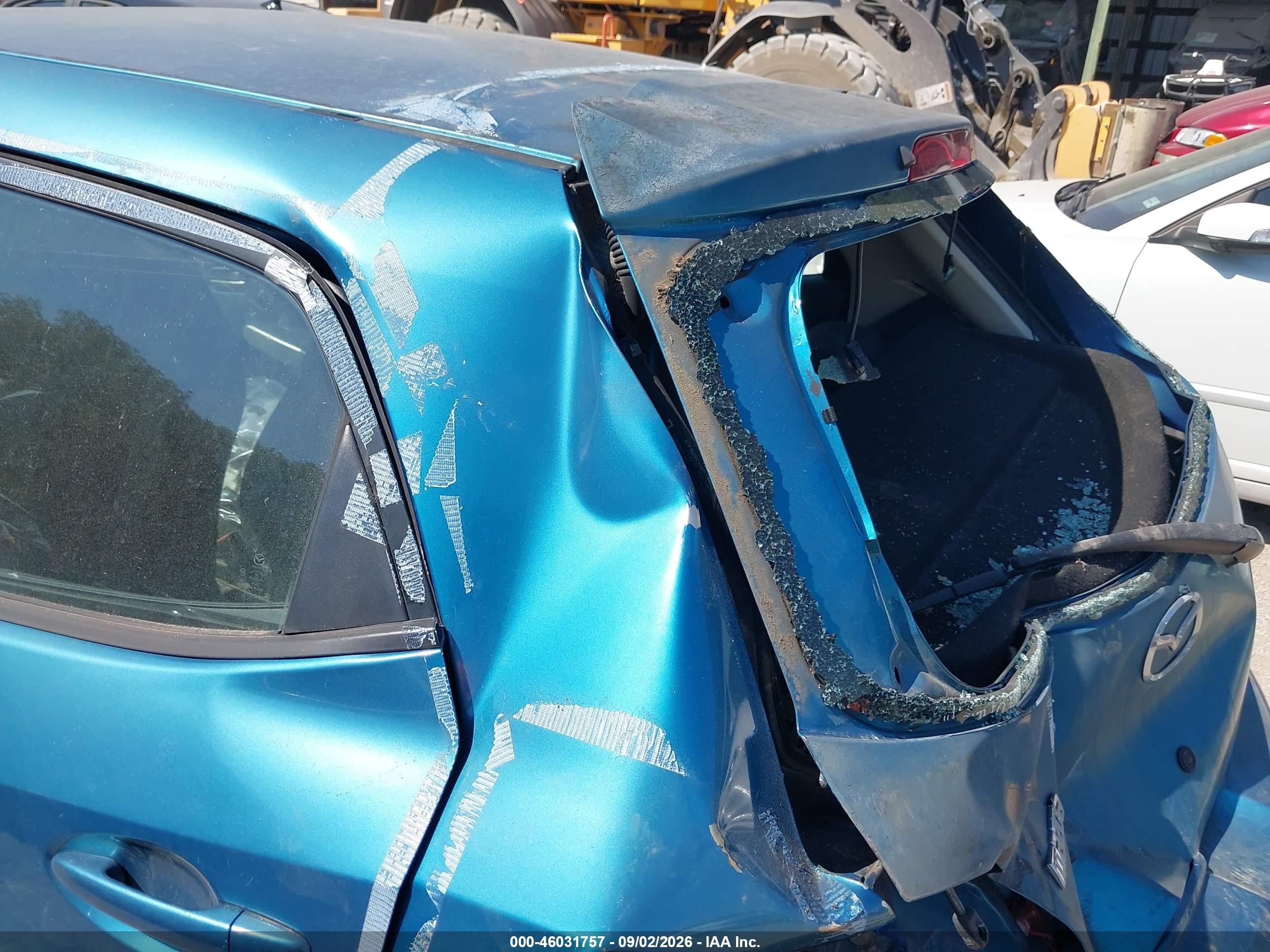 2012 Mazda Mazda2 Sport Blue vin: JM1DE1KZ1C0138476