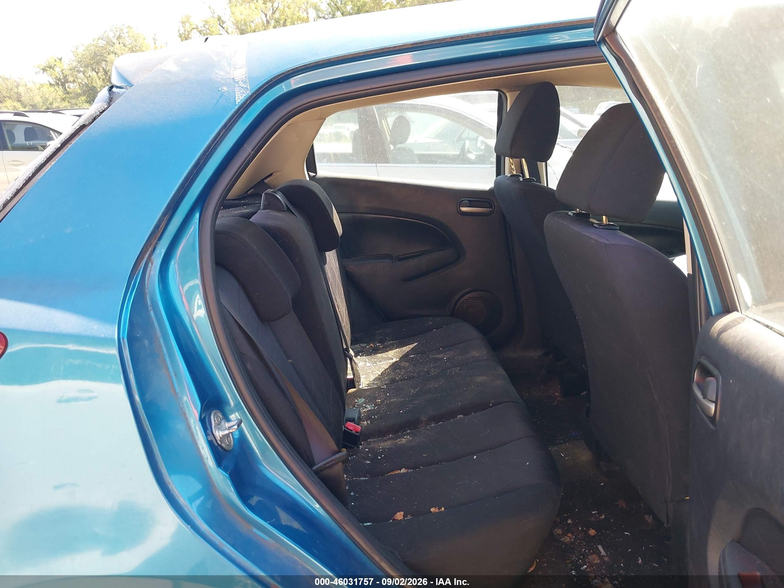 2012 Mazda Mazda2 Sport Blue vin: JM1DE1KZ1C0138476
