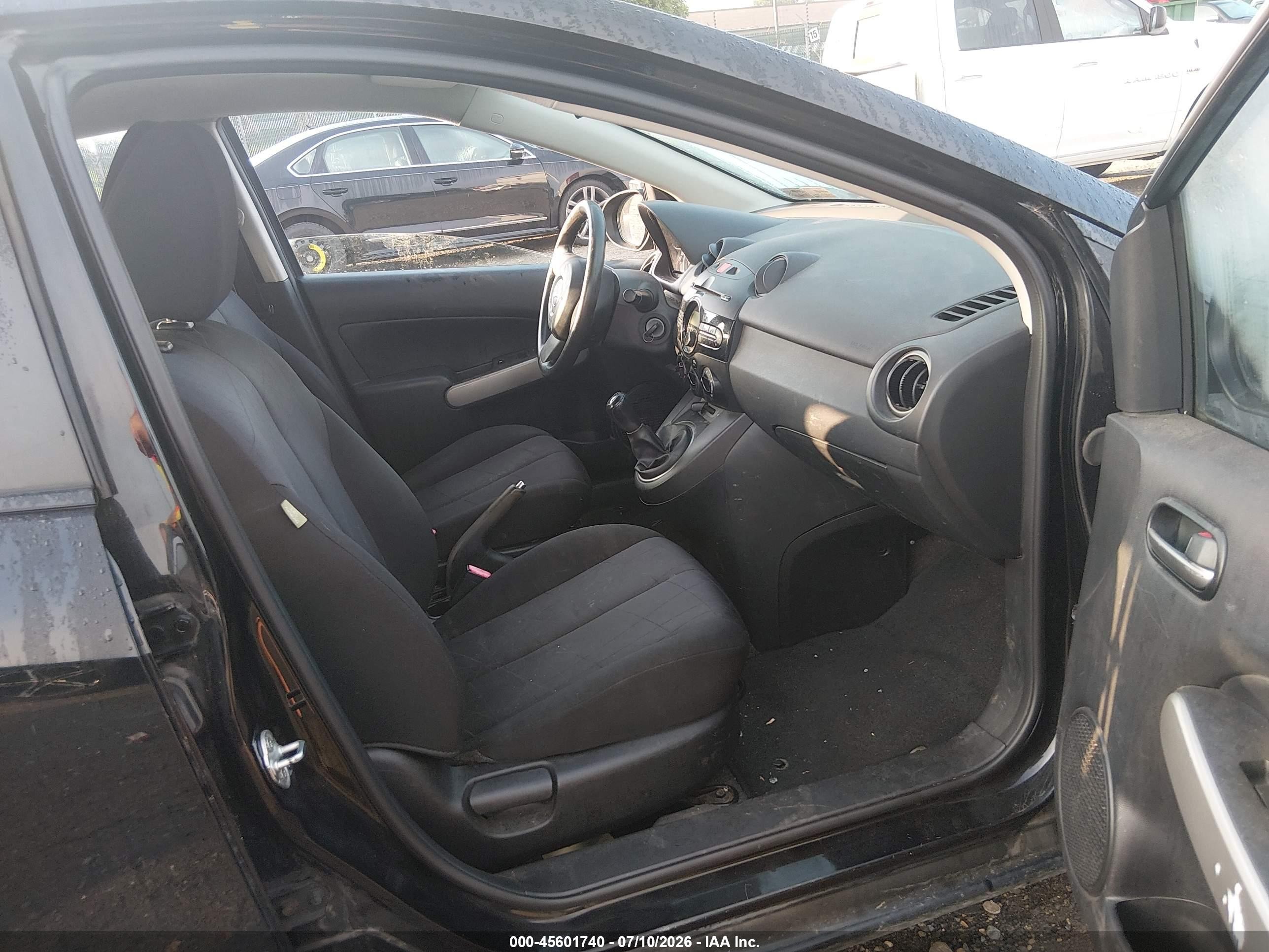 2012 Mazda Mazda2 Sport Black vin: JM1DE1KZ1C0150188