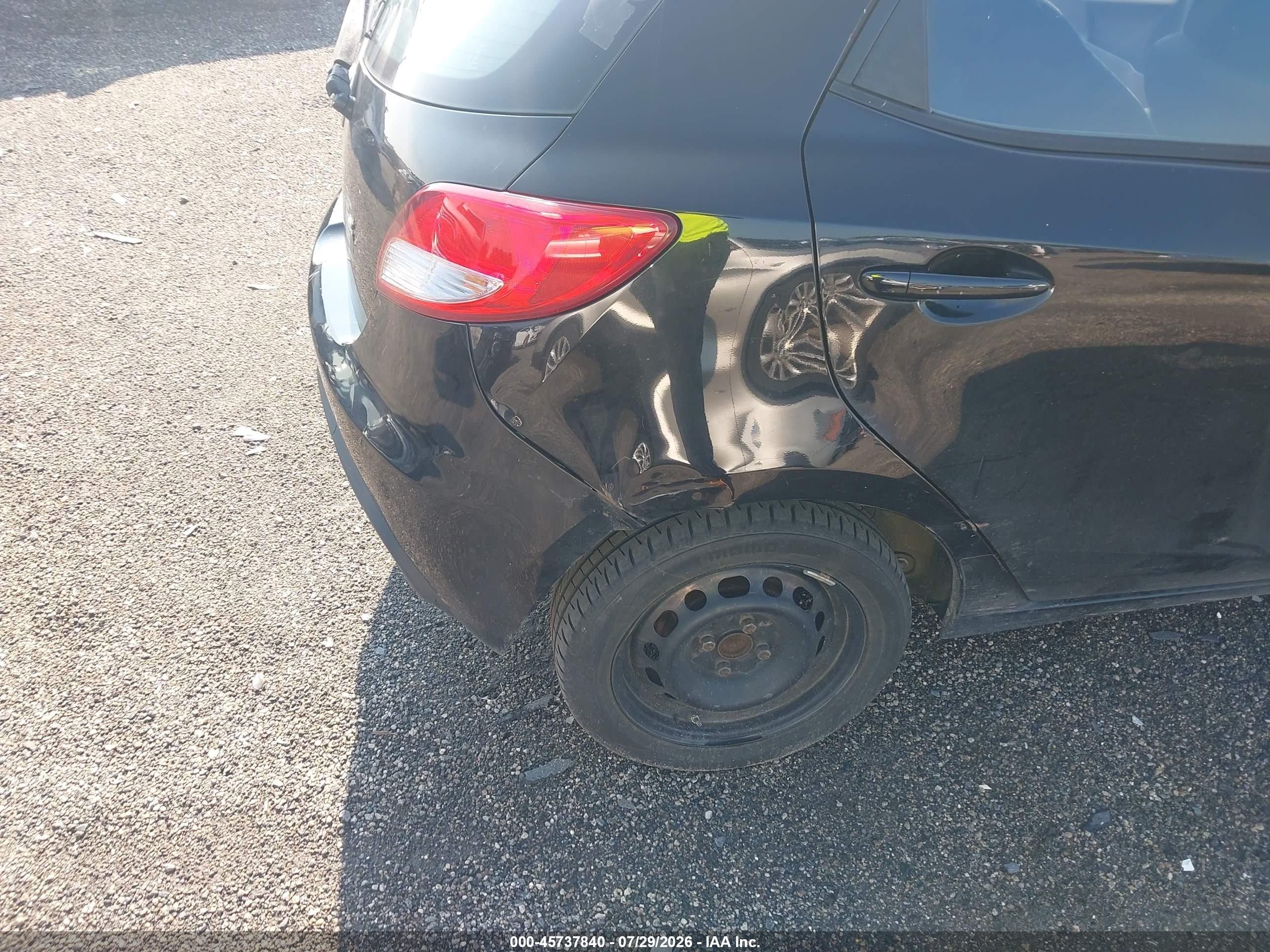 2013 Mazda Mazda2 Sport Black vin: JM1DE1KZ1D0159944