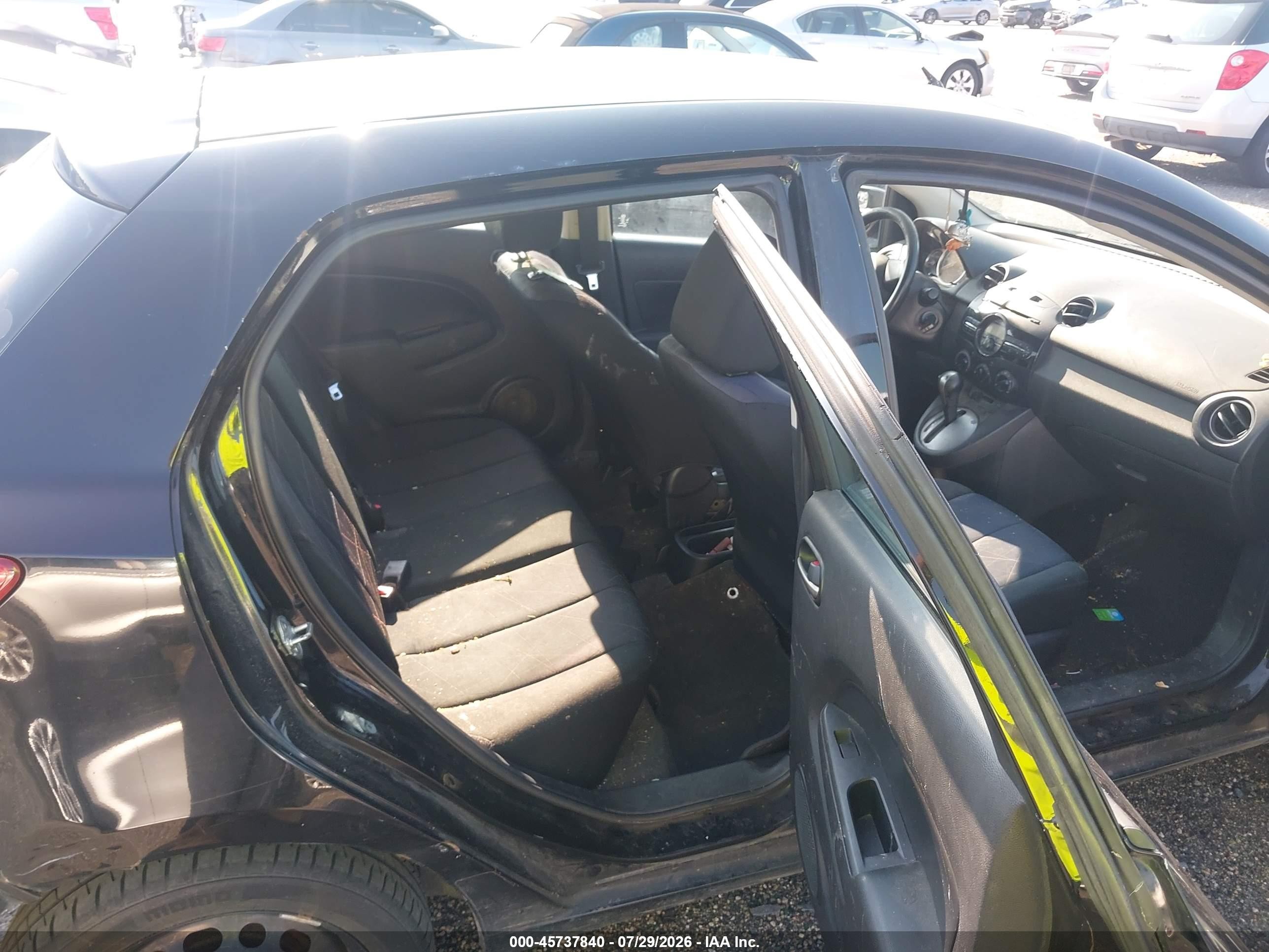 2013 Mazda Mazda2 Sport Black vin: JM1DE1KZ1D0159944