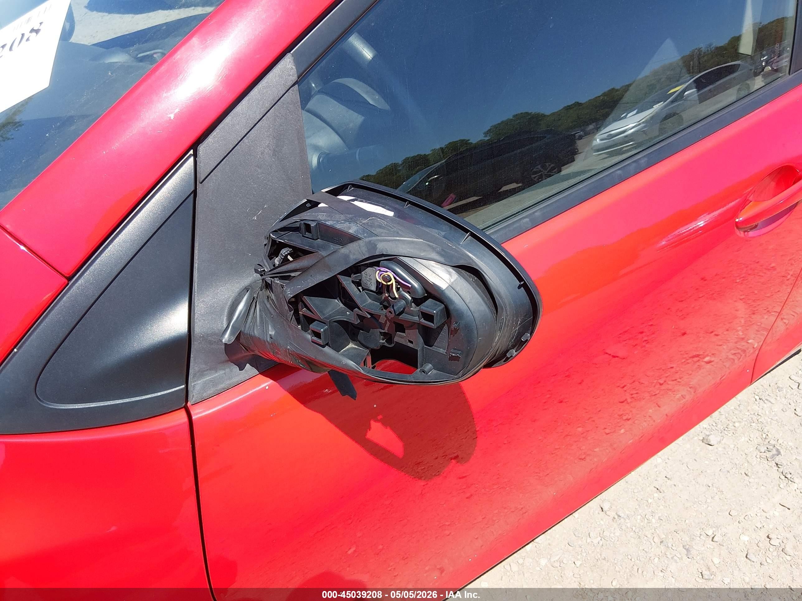 2012 Mazda Mazda2 Sport Красный vin: JM1DE1KZ2C0131813