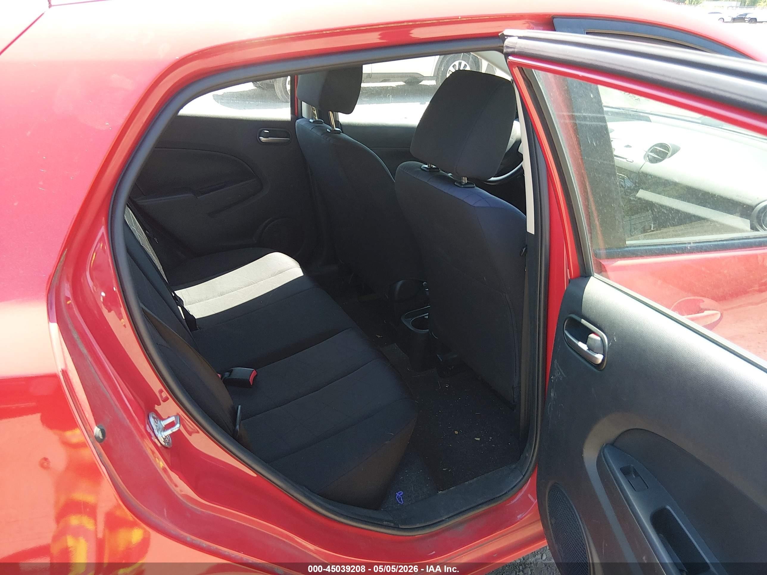 2012 Mazda Mazda2 Sport Красный vin: JM1DE1KZ2C0131813