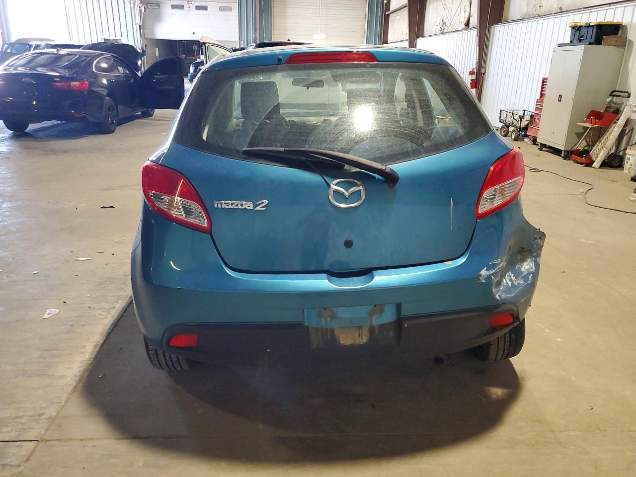 2012 Mazda Mazda2 Blue vin: JM1DE1KZ3C0135465