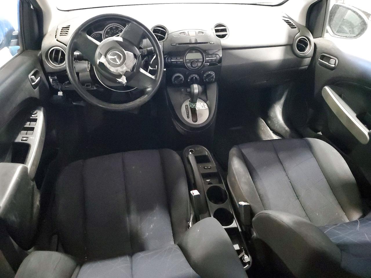 2012 Mazda Mazda2 Blue vin: JM1DE1KZ3C0135465