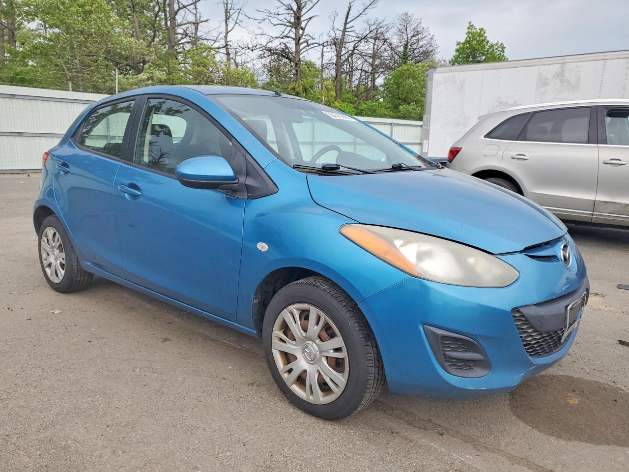 2012 Mazda Mazda2 Teal vin: JM1DE1KZ3C0146336