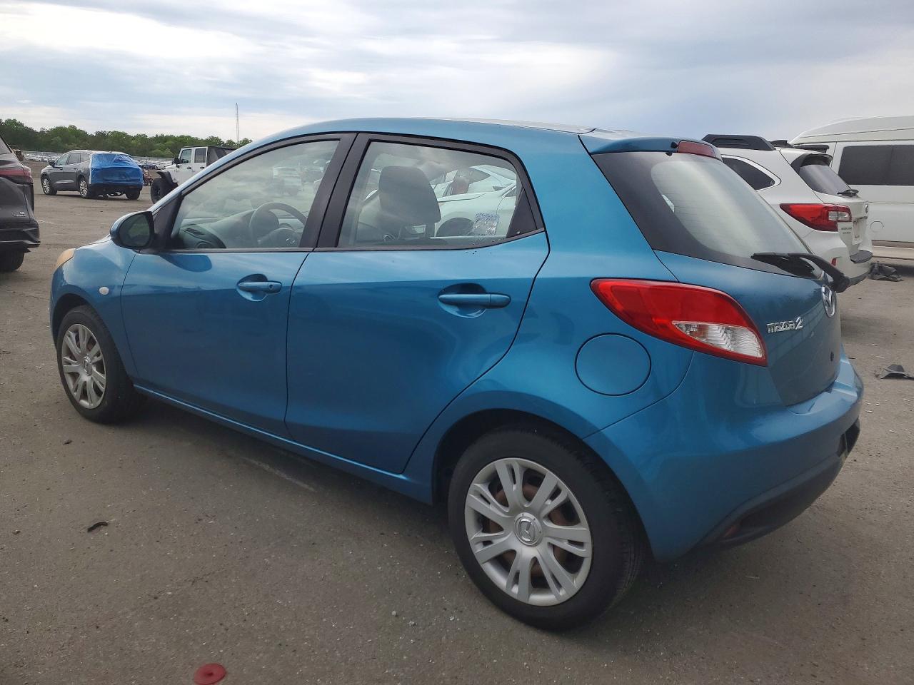 2012 Mazda Mazda2 Teal vin: JM1DE1KZ3C0146336