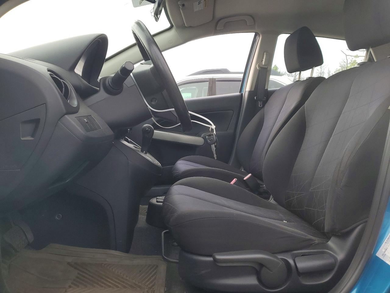 2012 Mazda Mazda2 Teal vin: JM1DE1KZ3C0146336