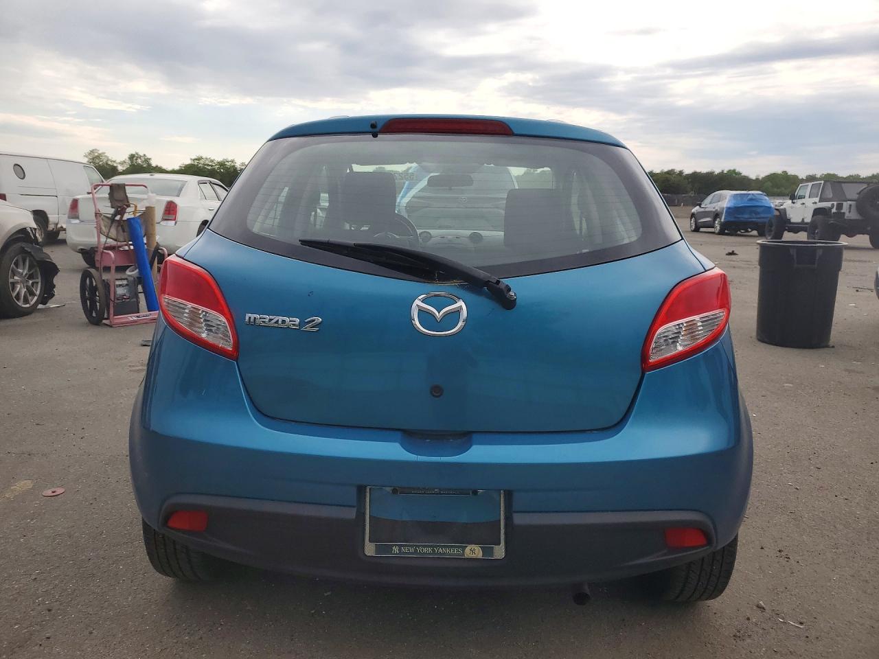 2012 Mazda Mazda2 Teal vin: JM1DE1KZ3C0146336
