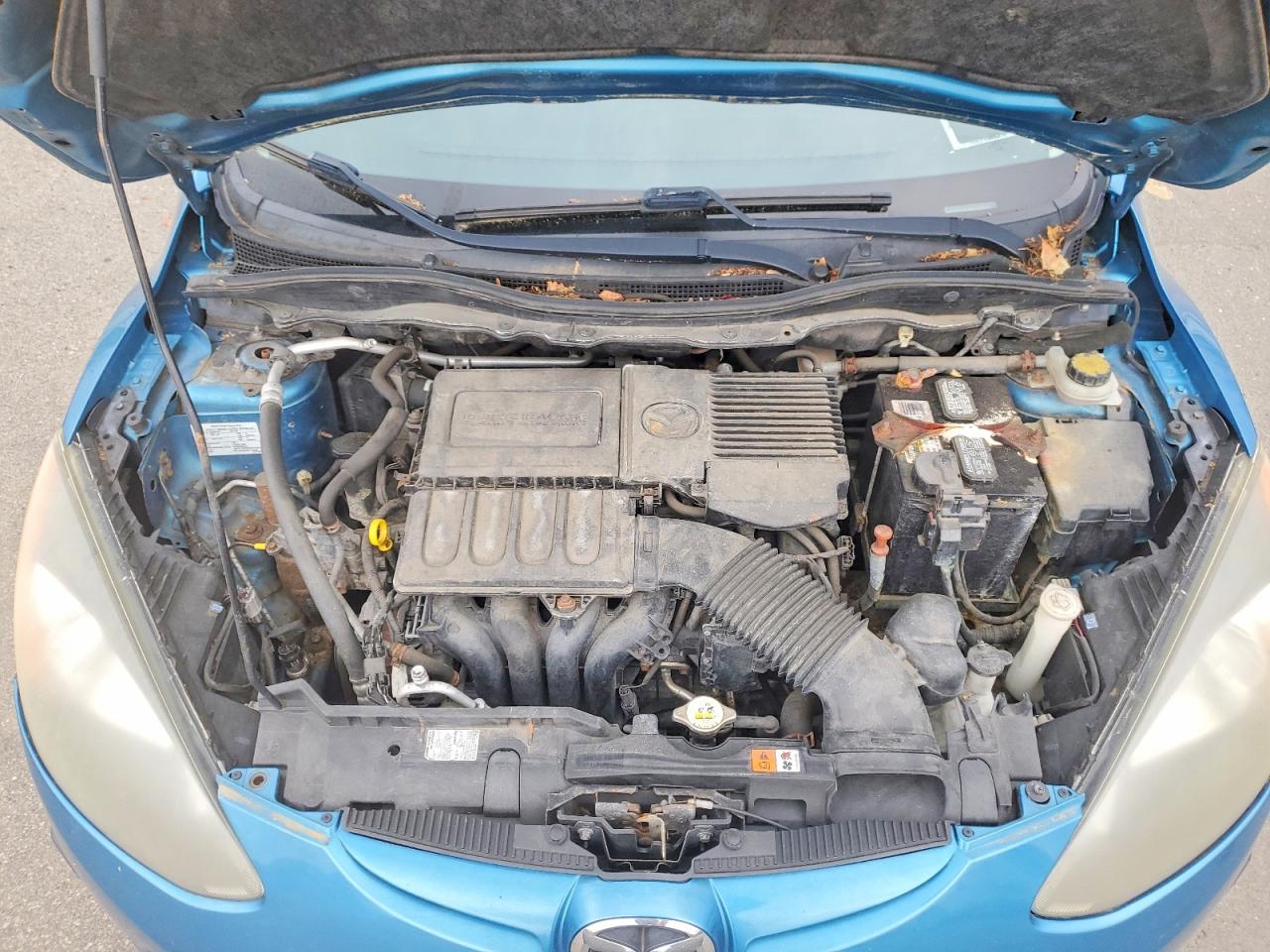 2012 Mazda Mazda2 Teal vin: JM1DE1KZ3C0146336