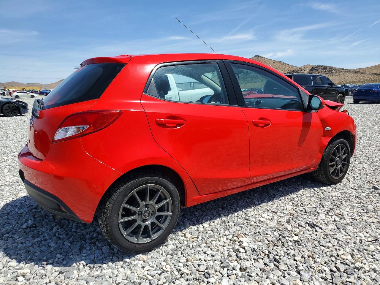 2014 Mazda Mazda2 Sport Красный vin: JM1DE1KZ3E0183258