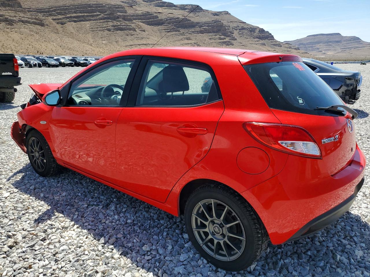 2014 Mazda Mazda2 Sport Красный vin: JM1DE1KZ3E0183258