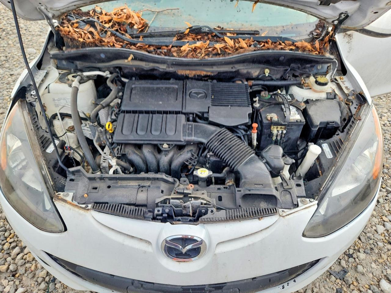 2014 Mazda Mazda2 Sport White vin: JM1DE1KZ4E0178392