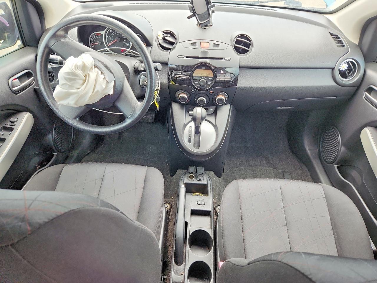 2012 Mazda Mazda2 Blue vin: JM1DE1KZ7C0147103