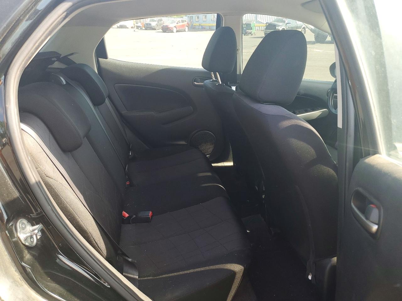 2013 Mazda Mazda2 Black vin: JM1DE1KZ7D0155848