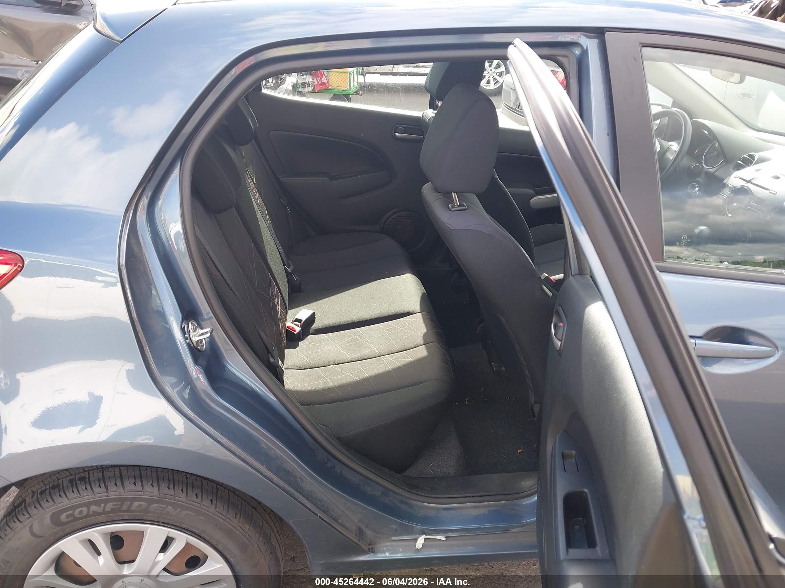 2014 Mazda Mazda2 Sport Blue vin: JM1DE1KZ7E0175504