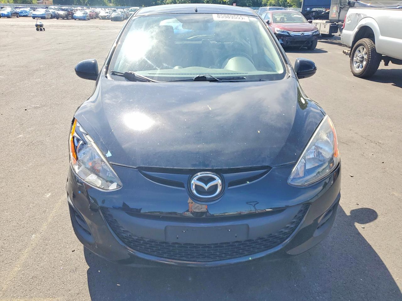 2012 Mazda Mazda2 Черный vin: JM1DE1KZ8C0147272
