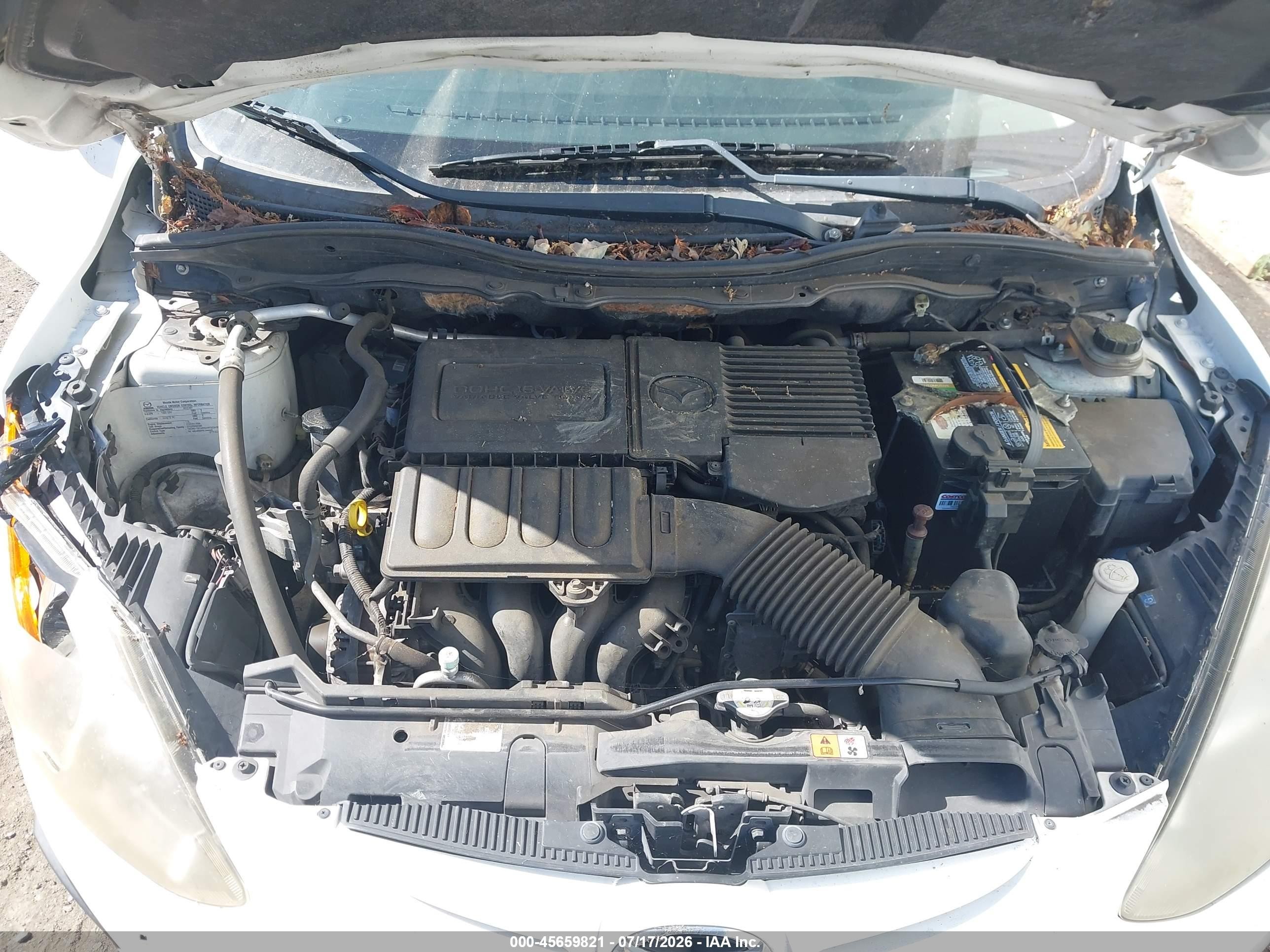 2013 Mazda Mazda2 Sport Белый vin: JM1DE1KZXD0157335
