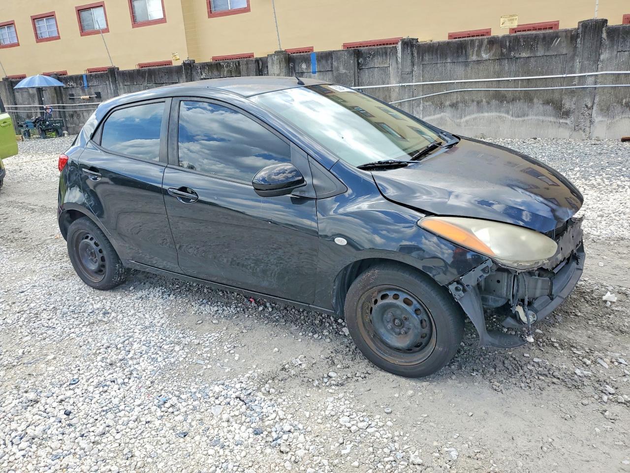 2014 Mazda Mazda2 Sport Black vin: JM1DE1KZXE0182091