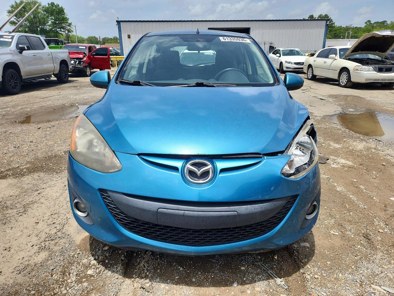 2012 Mazda Mazda2 Синий vin: JM1DE1LY2C0134698