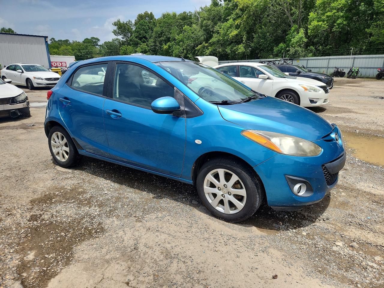 2012 Mazda Mazda2 Синий vin: JM1DE1LY2C0134698