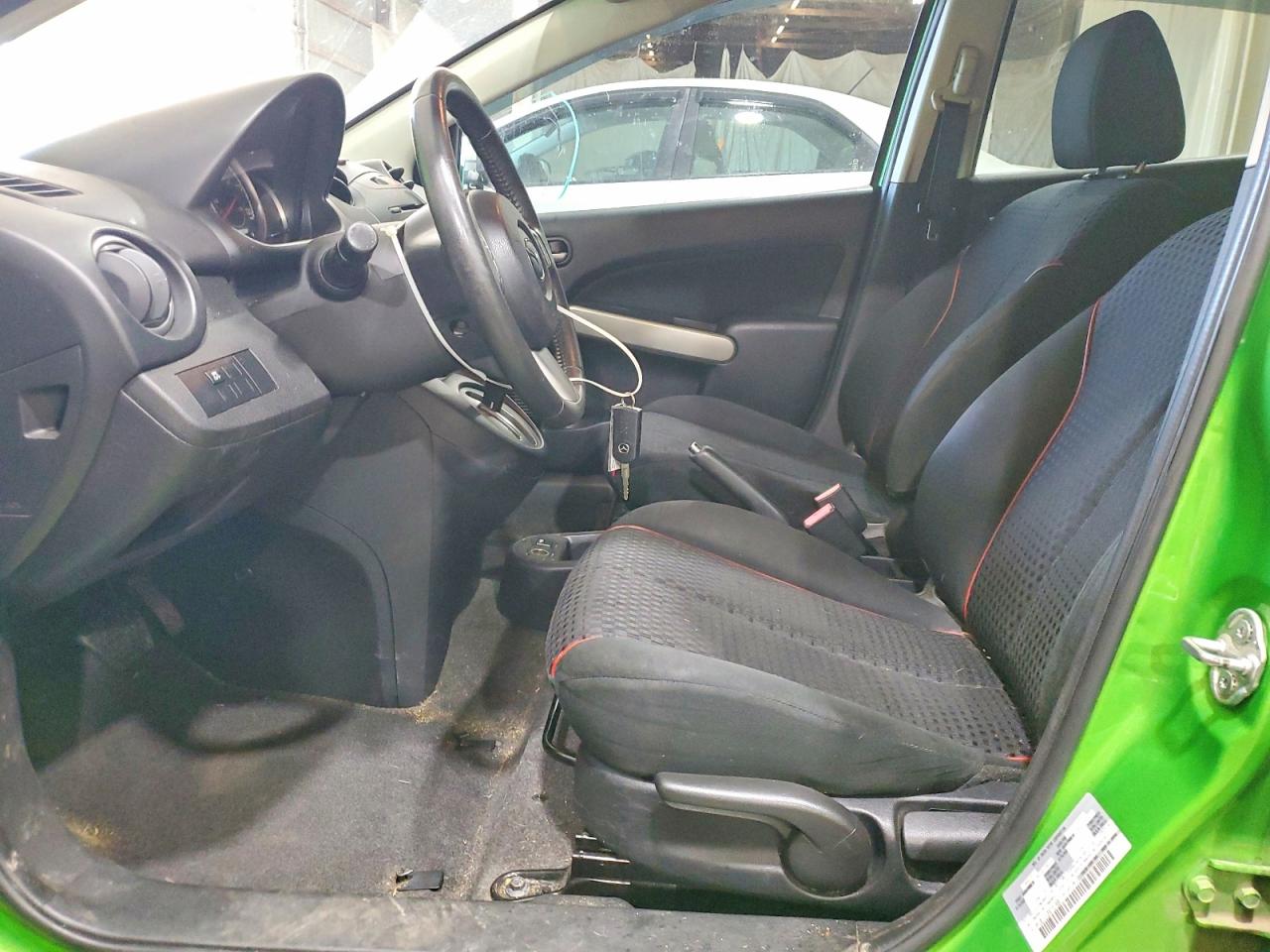 2013 Mazda Mazda2 Green vin: JM1DE1LY2D0157495