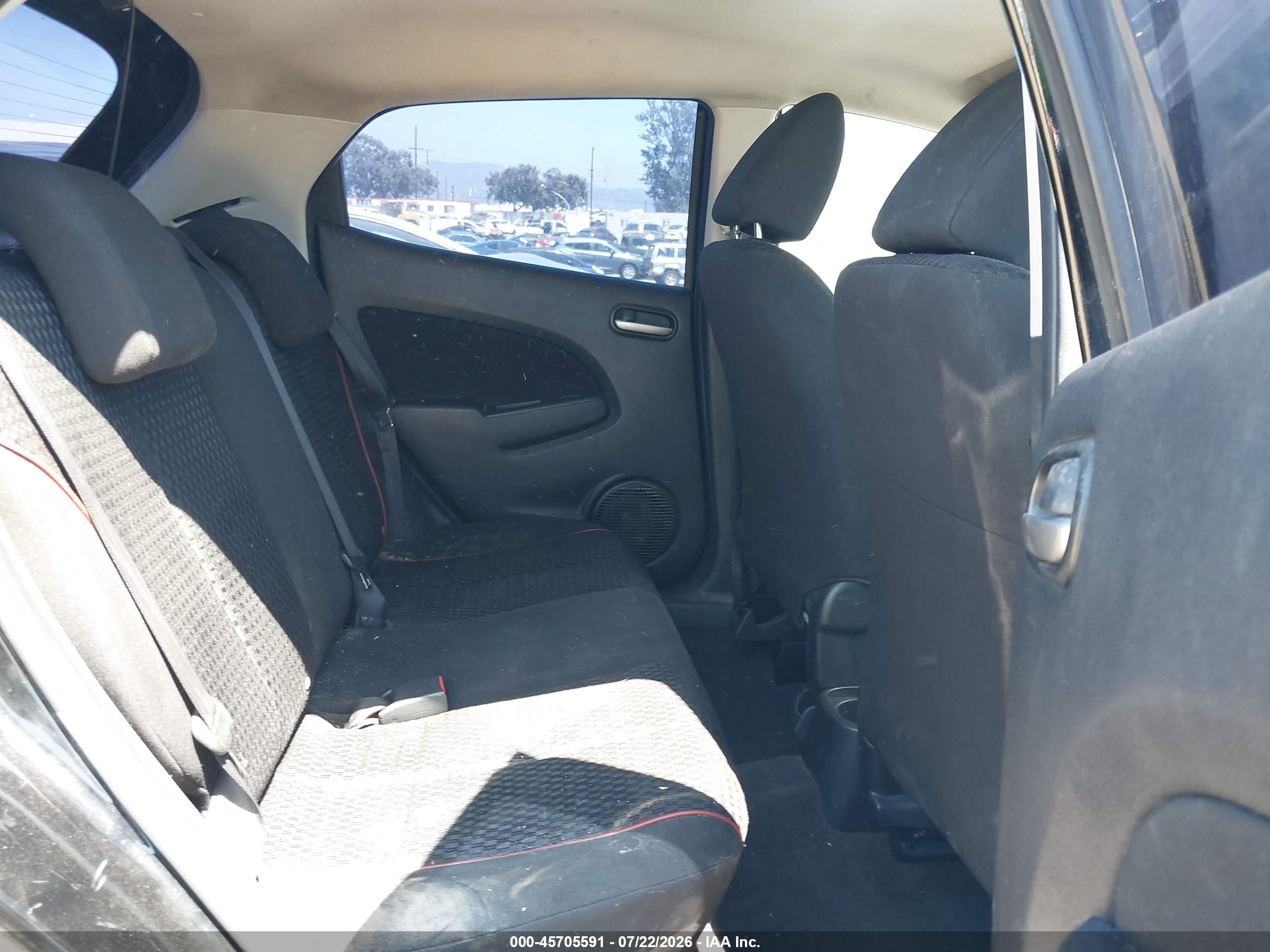 2012 Mazda Mazda2 Touring Black vin: JM1DE1LY7C0140738