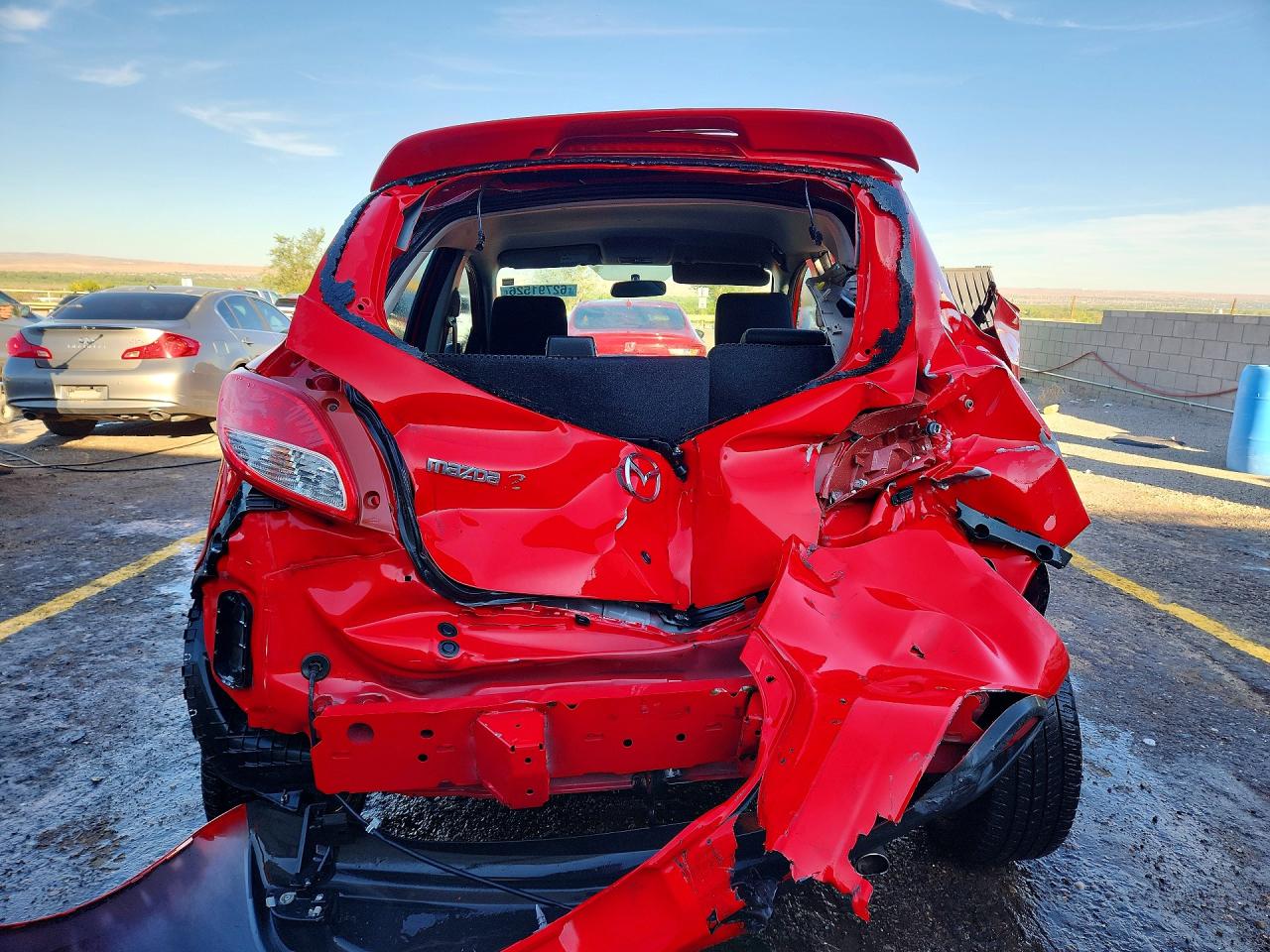 2013 Mazda Mazda Red vin: JM1DE1LY7D0158898