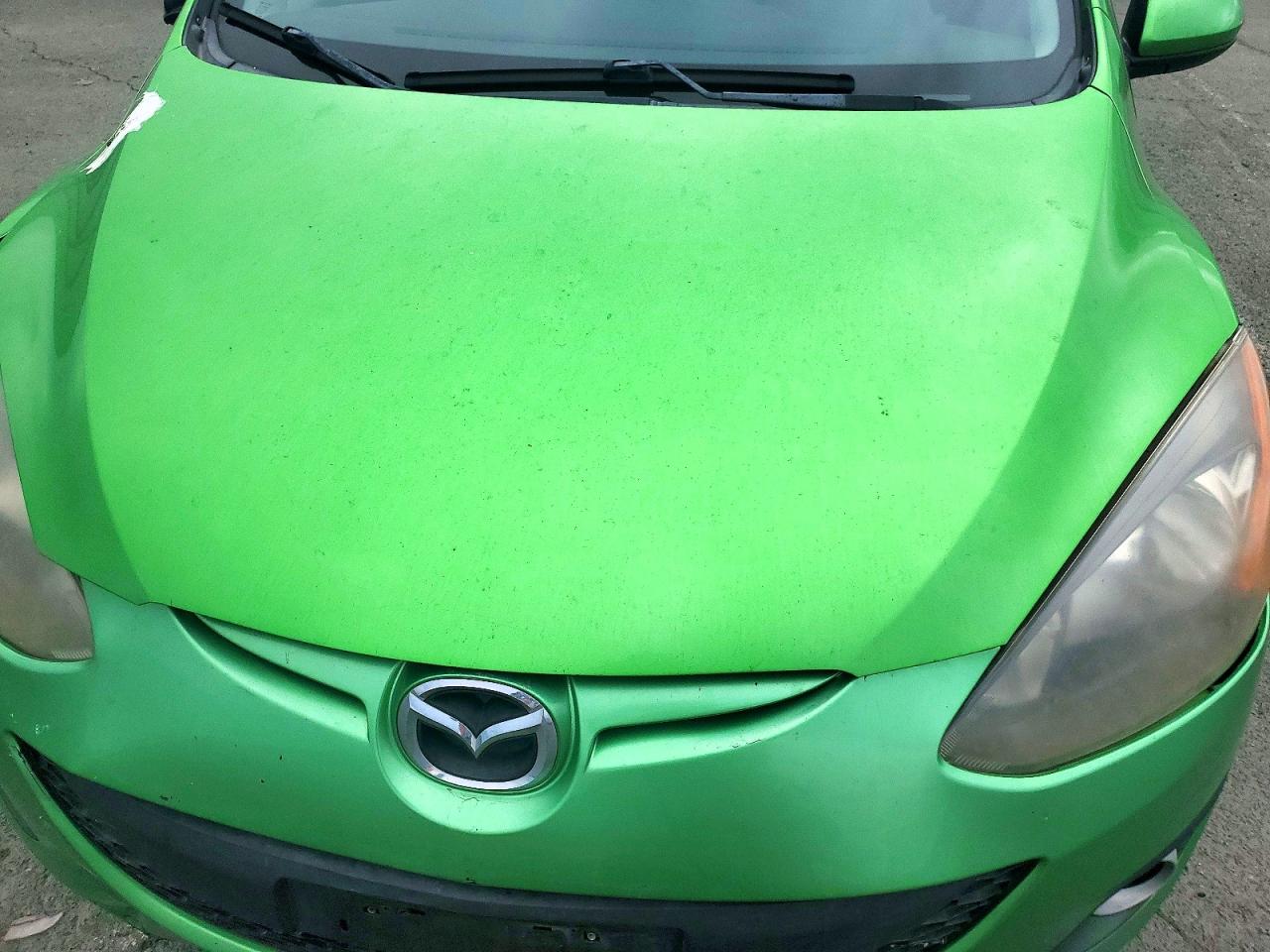 2012 Mazda Mazda2 Green vin: JM1DE1LZ1C0141019