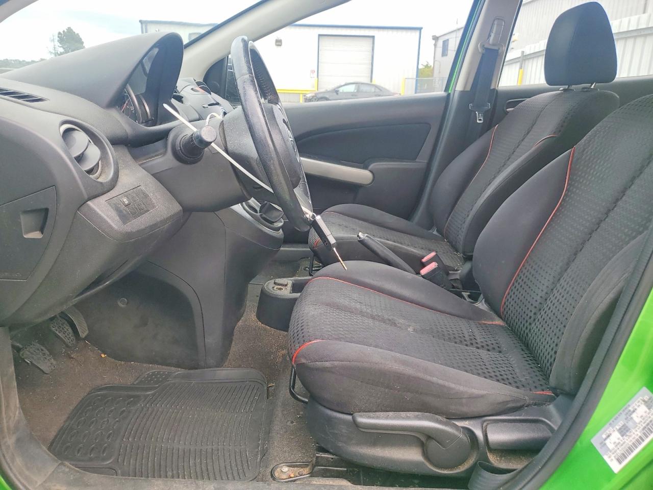 2012 Mazda Mazda2 Green vin: JM1DE1LZ1C0141019