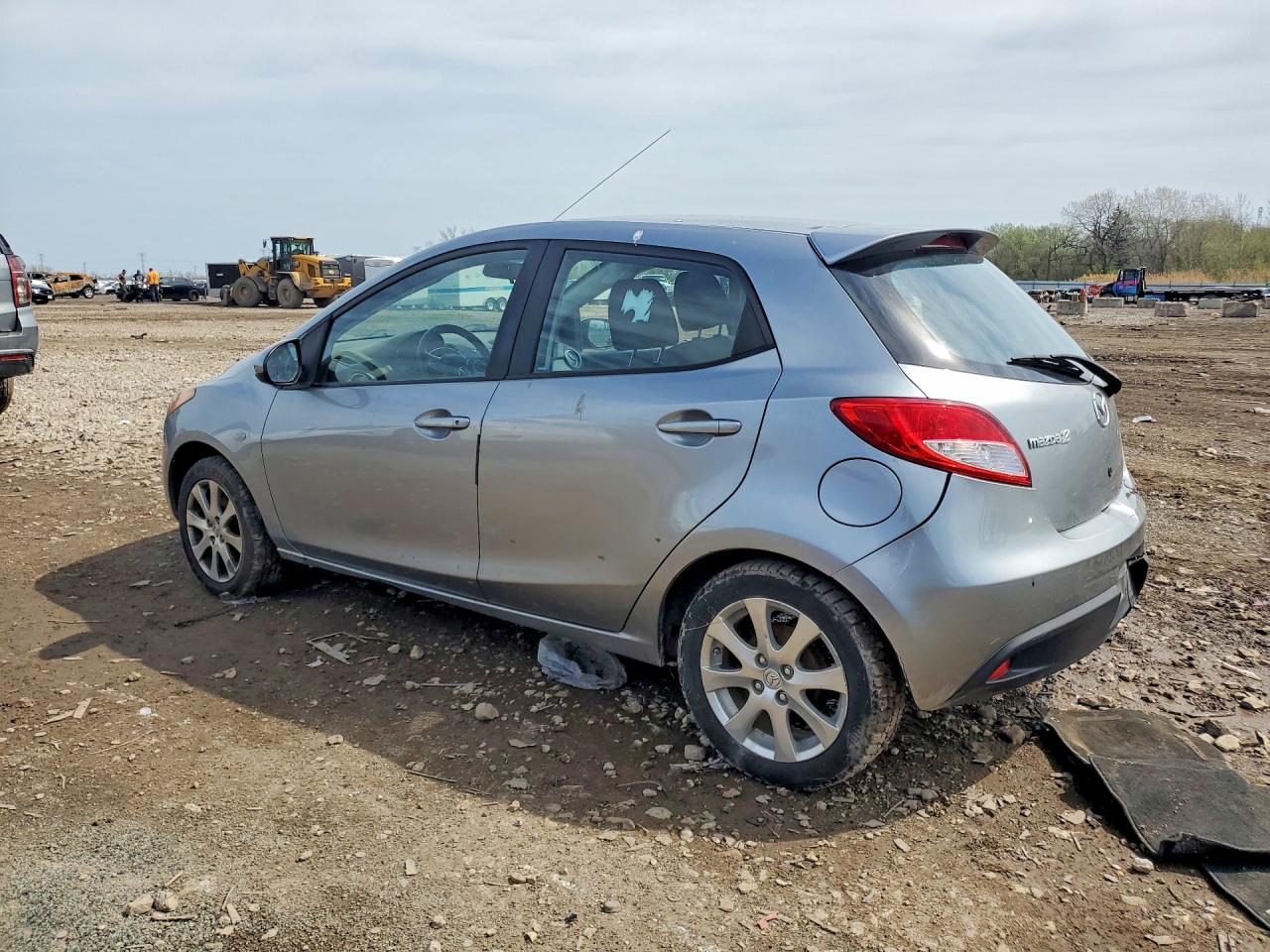 2013 Mazda Mazda2 Gray vin: JM1DE1LZ1D0157772